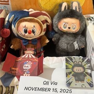 Pop Mart Labubu BIE Secret ID and Juggling Clown